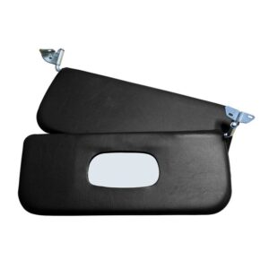 zonneklep set 2cv zwart