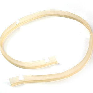strip achterscherm wit