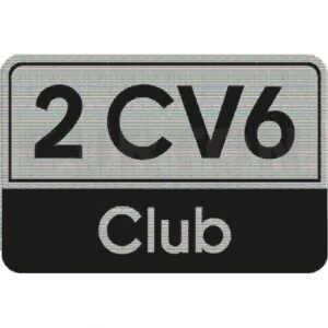sticker 2cv club