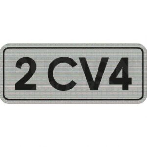 Sticker 2cv4