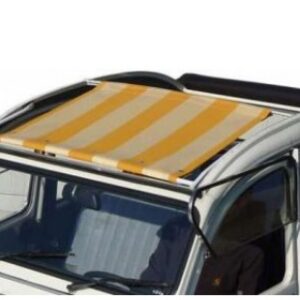 Zonnedak 2cv oranje/beige extra kwaliteit