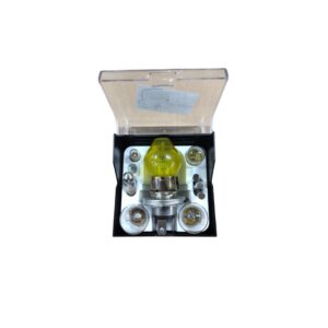 Lampenset 12v H4 geel