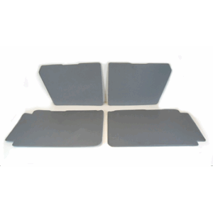 Deurbekledingset grijs laag model