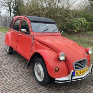 Rode met gegalvaniseerd chassis(1990) VERKOCHT